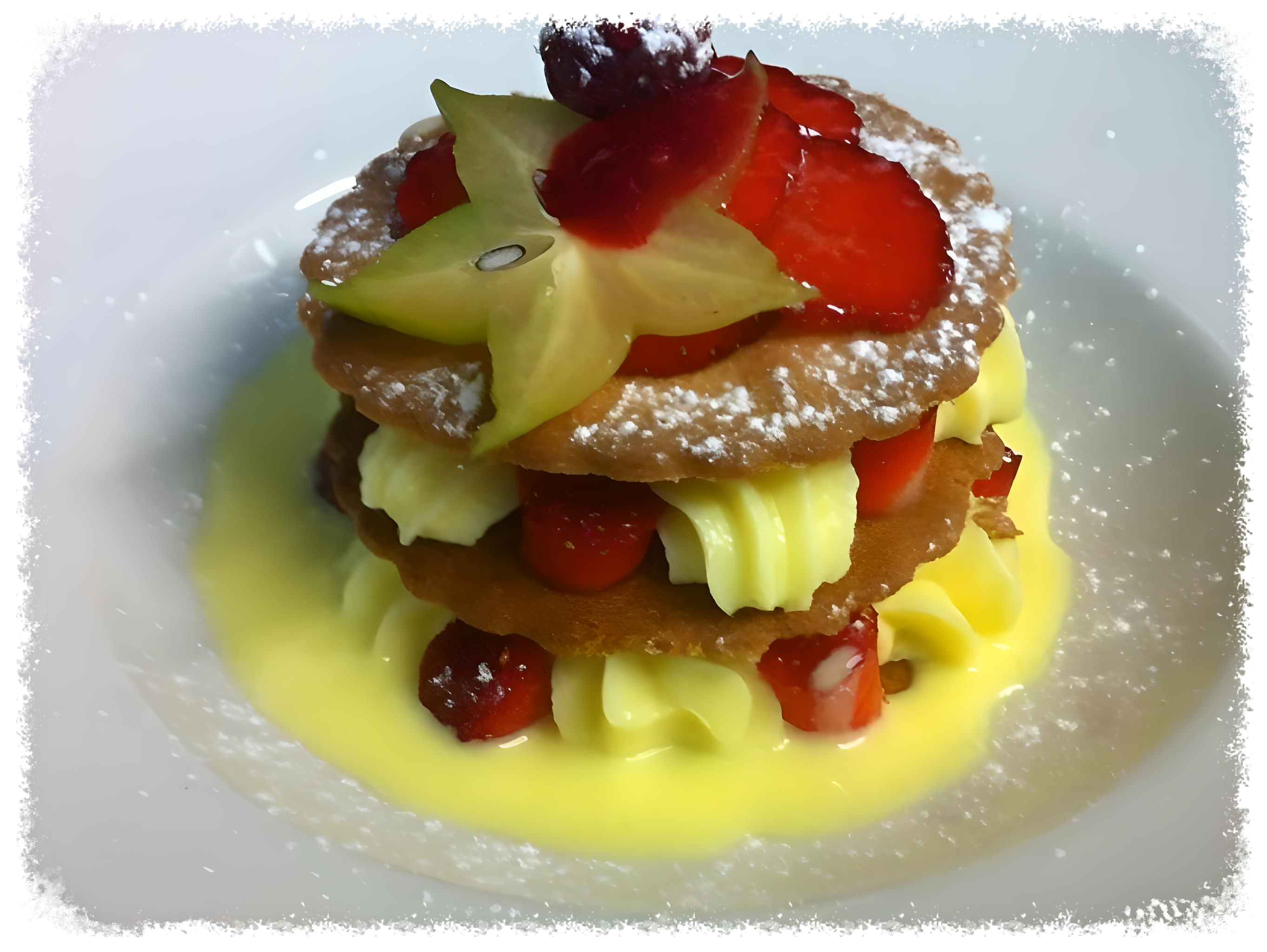 photo dessert fraises